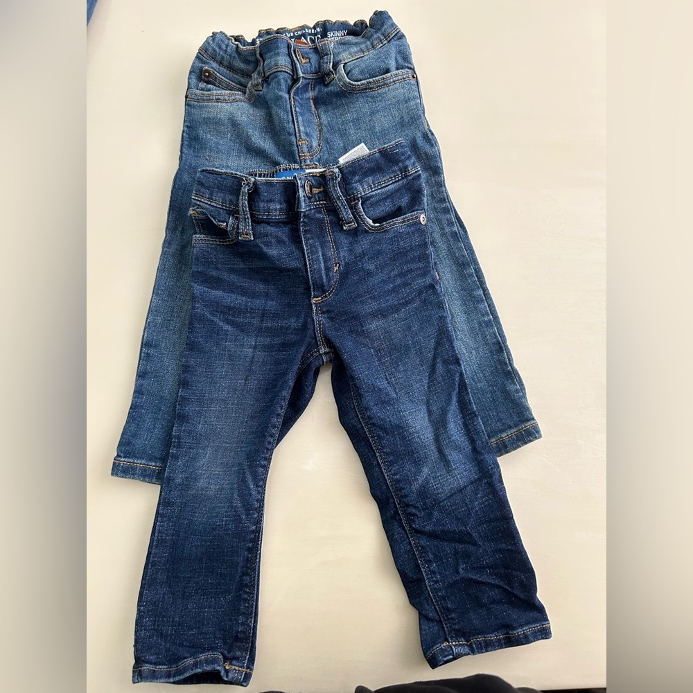 Two toddlers Denim’s. Size 18-24 M.
